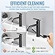 Zikenis 3 Stücke Hartborsten Eckenreinigungsbürste,Spaltreinigungsbürste Set,Vielseitige Fugenreinigungsbürste,Eckenreiniger Bürste,für Küche,Toilette,Bad,Badewanne,Fenster,Spüle,Fugenmörtel,Toilette