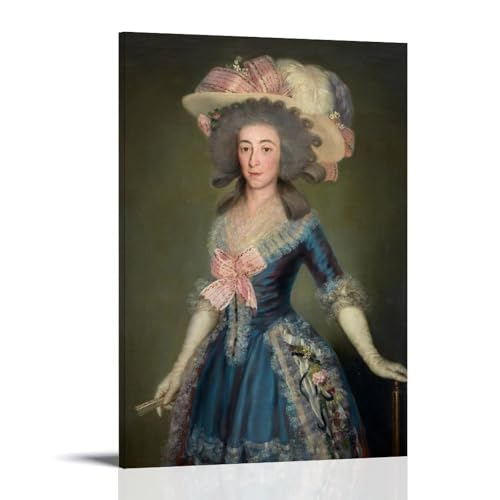 Toile Francisco de Goya Portrait Duchesse d'Osuna pour sublimer votre décoration de salon