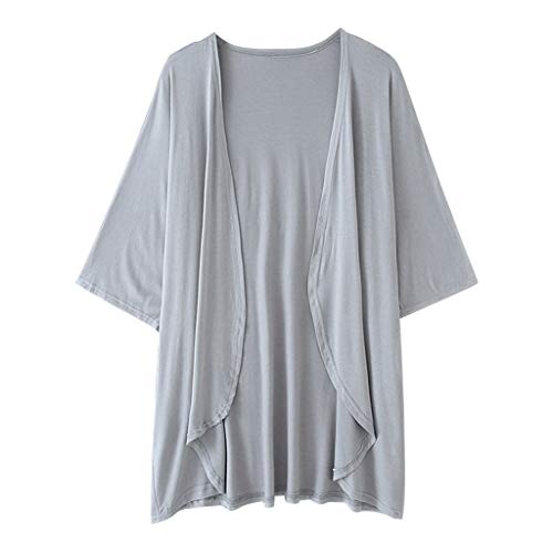 Startview Fashion Women Casual Shawl Kimono Half Sleeve Cardigan Top Cover Up Solid Coat