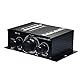 12V 400W Aluminium HiFi Audio Verstärker Auto Stereo Mini Power Amplifier, Stereo-Audioverstärker für Heimautos, Motorräder