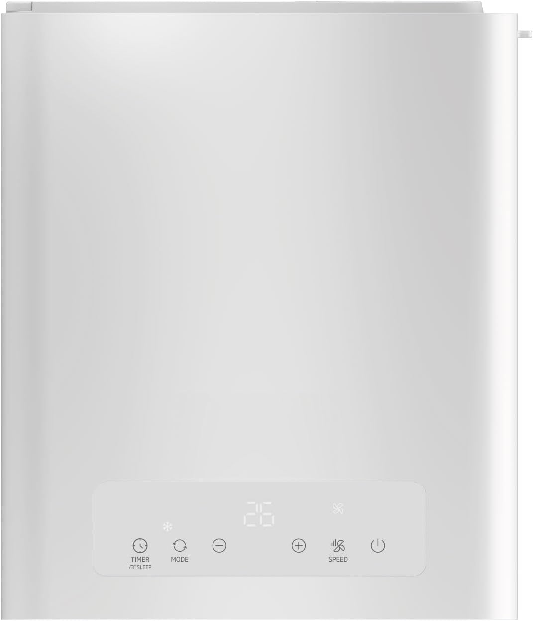 INDESIT PAI27COW - Condizionatore Portatile 7000 BTU/h con Tubo di Scarico e Deumidificatore, Condizionatore Senza Unità Esterna - Aria Condizionata Portatile, Elettrodomestici per la Casa, Classe A