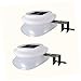 SEWOART 2Pcs Solar Fence Lamp Outdoor Garden Lights LED Lighting Tool with Warm White Shell for Practical Illumination Patio and Pathway for Outdoor Lighting