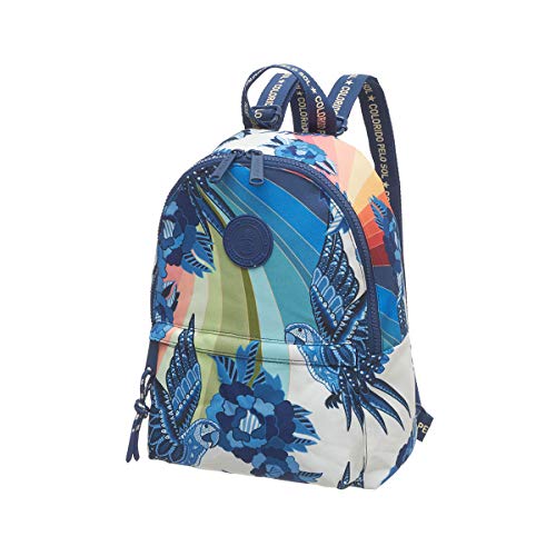 Mochila Xodozinha Farm, Feminina, Arara Astral. Tam. Único