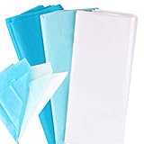 El papel de seda se puede utilizar por su forma fácil de trabajar, ideal para la fabricación de una decoración de mesa fantástica y fiestas, flores de papel para hacer pompones o linternas, envolver las flores, o como papel de regalo, papel de corte, forro de cesta y caja.