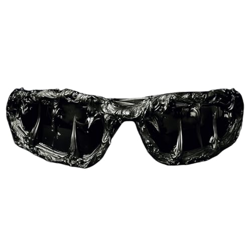Lunettes amusantes pour adultes style soleil sombre protection solaire de festival