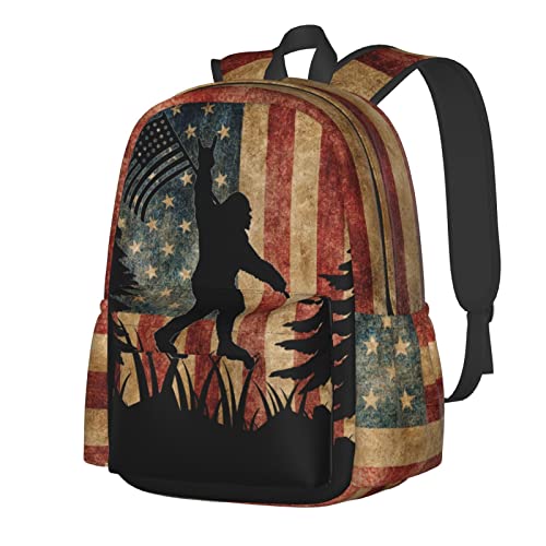 famliihw American Flag Tree Backpack Bookbag Laptop Backpacks Multipurpose Daypack for Boys Girls School Men Women Travel Hiking by famliihw - Image 9