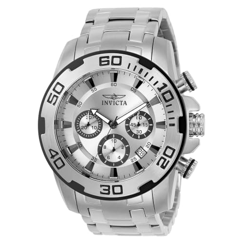 Invicta Men's 22317 Pro Diver Analog Display Quartz Silver Watch