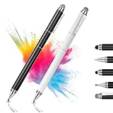Penyeah Capacitive Stylus Pen with Ballpoint Pen Writing,[4-in-1] Multifunction Stylus pens for Touc
