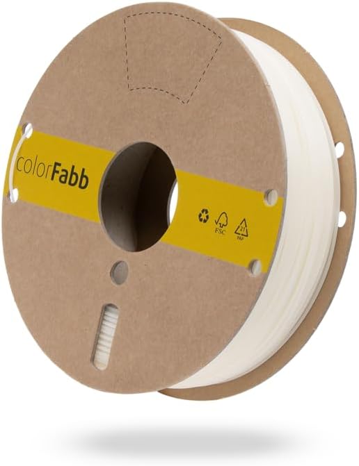 colorFabb LW-PLA Natural 3D Printer Filament, 1.75mm Diameter, 750g Spool, Lightweight Material, Ideal for RC Planes, Matte Finish