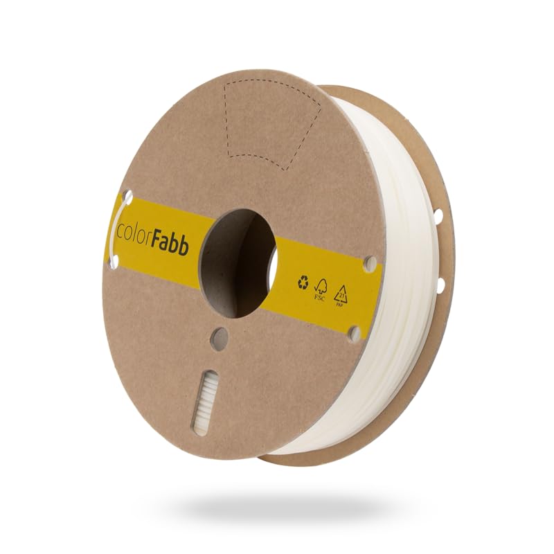 colorFabb Lw-pla Natural Filamento para impresora 3D, 1,75 mm de diámetro, Bobina de 2200 g, Material ligero, Ideal para aviones RC, Acabado mate