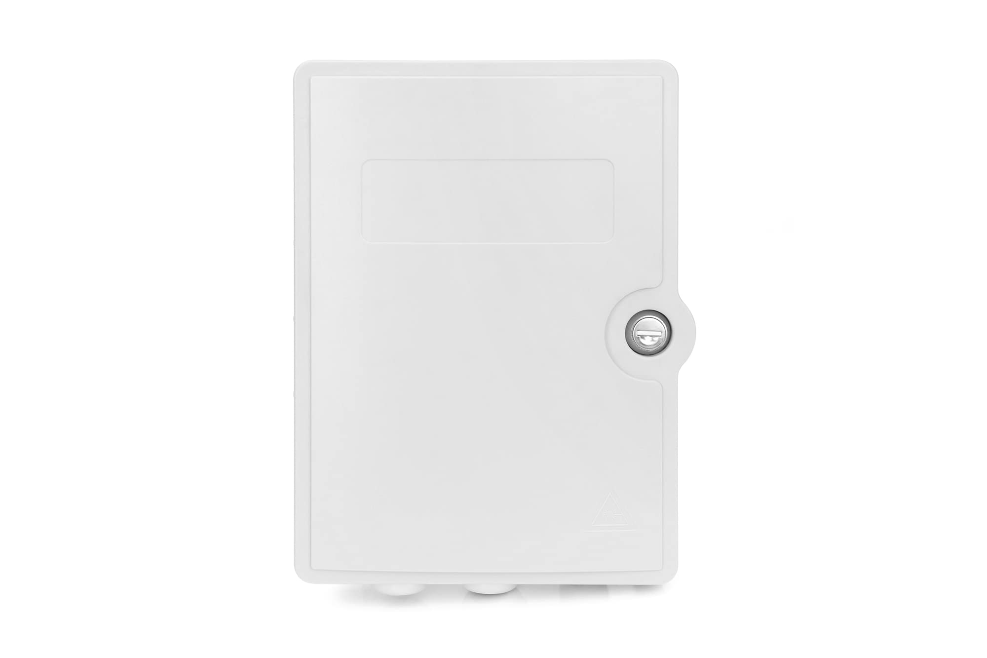DIGITUS LWL-Distributionsbox für Außen – für 6 SC-Duplex-Kupplungen – Grau
