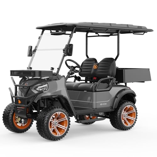 ATS POWER Electric Golf Cart - 48V 5KW AC Motor 100AH Maintenance-Free Lead-Acid Battery, 16 MPH Top...