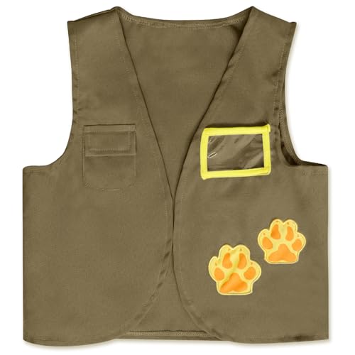 Disfraz infantil exploradora zookeeper con sombrero y chaleco miniatura 4