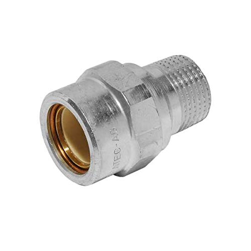 Friatherm Rohrsystem PN25 starr Übergang AG kurz (Variante: 16mmxR1/2)