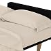 DHP Futon and Twin Sleeper Sofa Microfiber Sheet Set, Natural/Beige