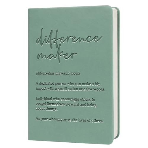 WHLBHG Difference Maker Gift Difference Maker Definition Journal Motivational Notebooks