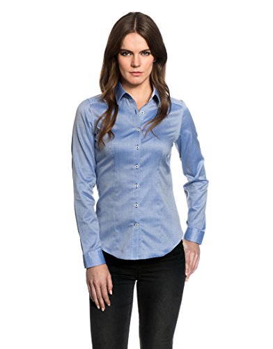 EMBRAER Camicia-Blusa Donna Elegante, Taglio...