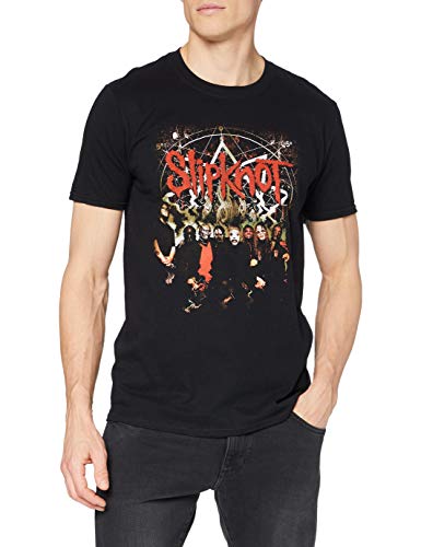 Slipknot Mens Waves Short Sleeve T-Shirt Black X-Large