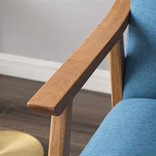 Office Reception Chair Set Waiting Room Bench Visitor Guest Sofa Recreational Chair Solid Wood Retro 67x72.5x82cm