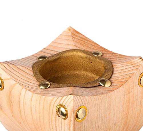 Image of Stand Used for Dhoop Burning Incense /Charcoal /Sambrani Dhoop /Resin for Fragrance Use