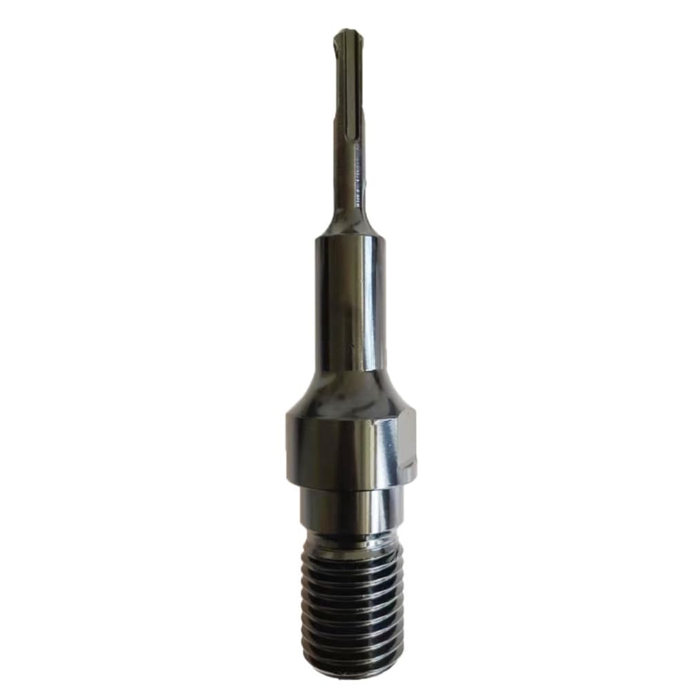 Littimoon 1-1/4In-7 Male Thread to SDS Shank Core Drill Bit Adapter,Convenient Converter for Coring Drilling,Core Bit Adapter