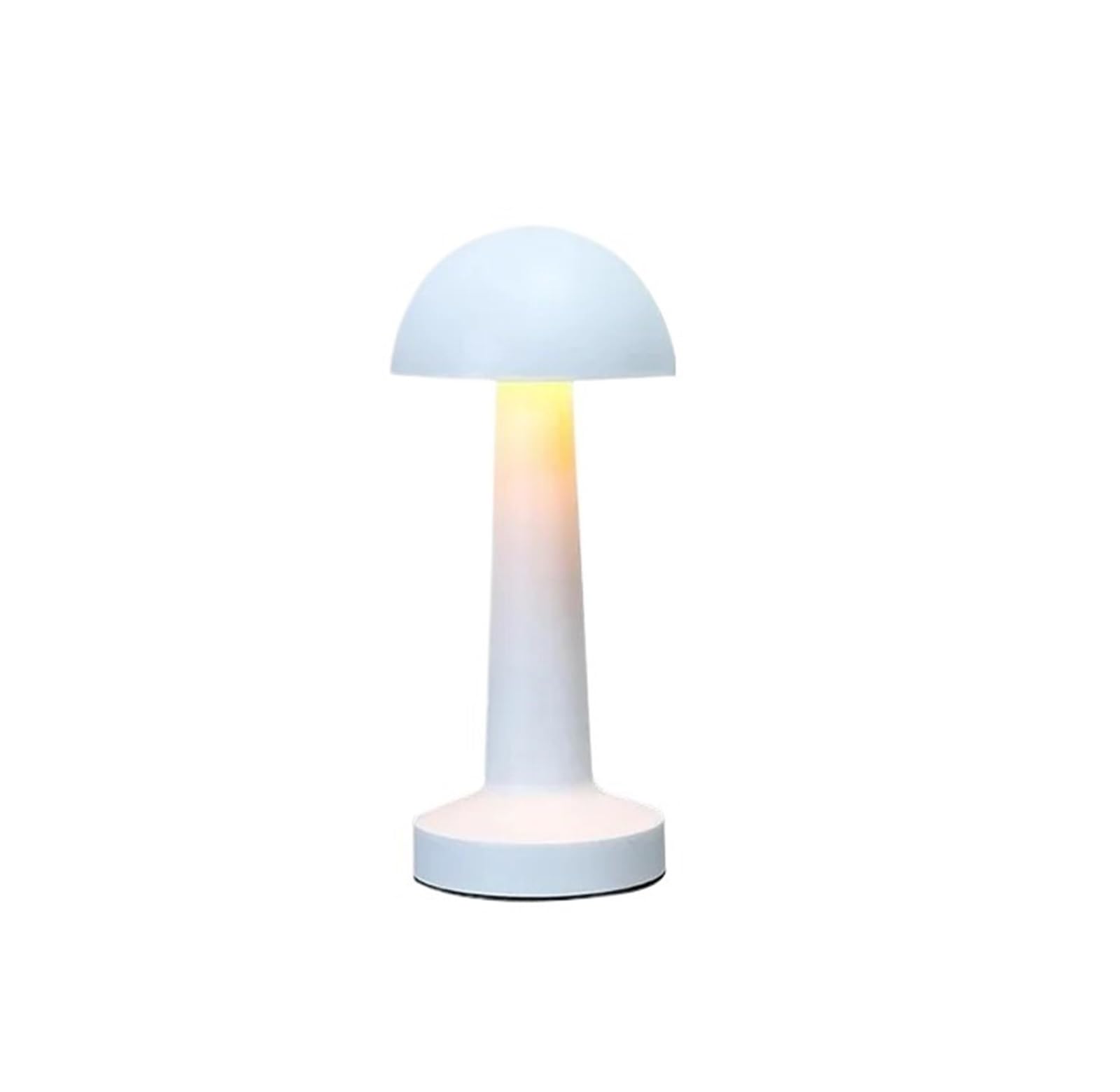 CKAFZMYJQBT Retro LED Table Lamp Mushroom USB Rechargeable Night Light Rechargeable Desk Lamp Stepless Dimming 3 Colors Bedside Lamp Hotel
