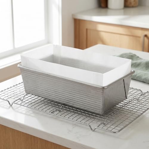 Papel para hornear antiadherente e impermeable, pack de 100 hojas para repostería comercial 5