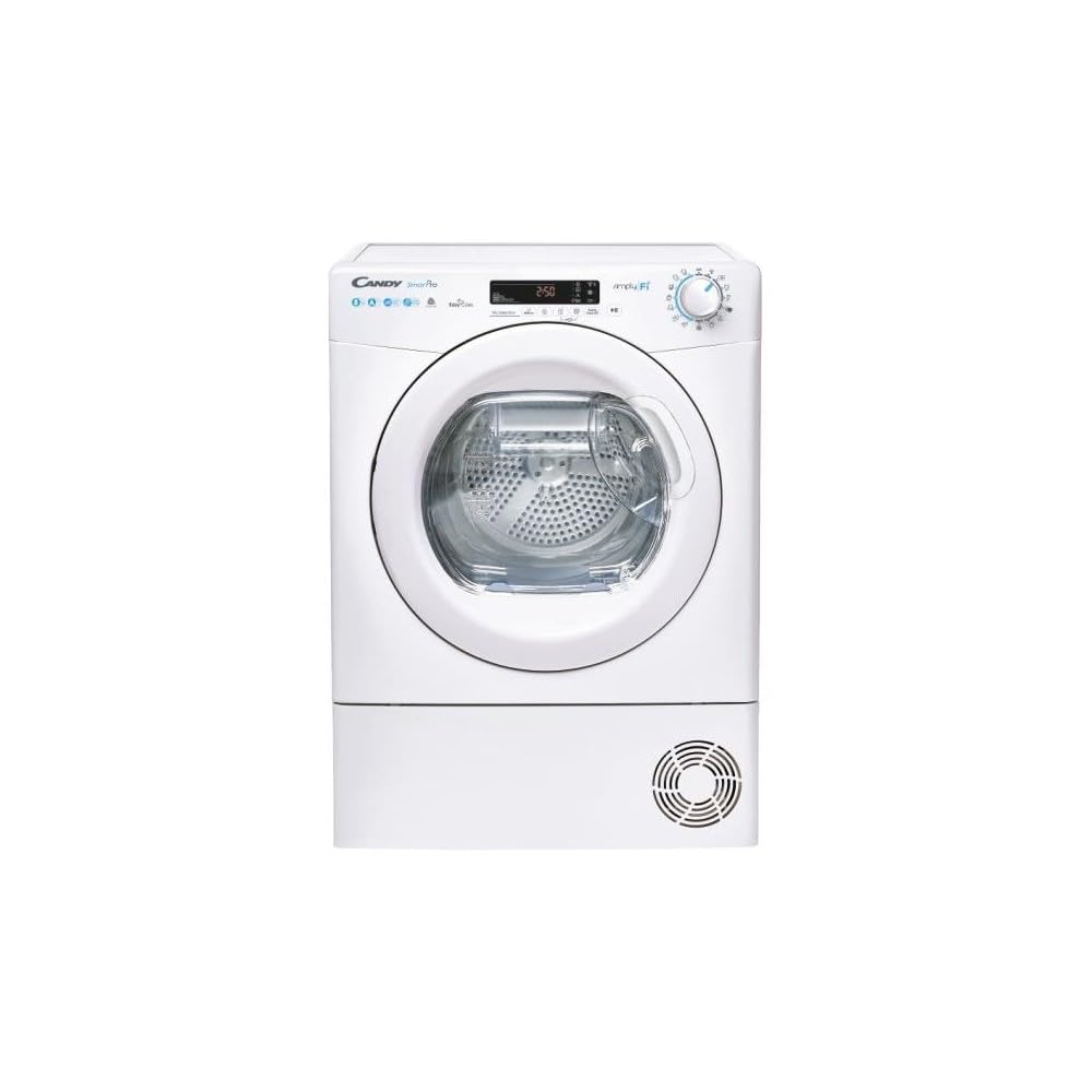 Candy CSO H8A2DE-S - Asciugatrice pompa di calore, 8 kg, Connettività Wifi, Classe Energetica A++