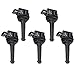 AUTOSAVER88 Ignition Coils 5-Pack Compatible with Volvo V70 C70 S60 S70 XC70 XC90 1999-2005 - L5 2.3L 2.4L 2.5L