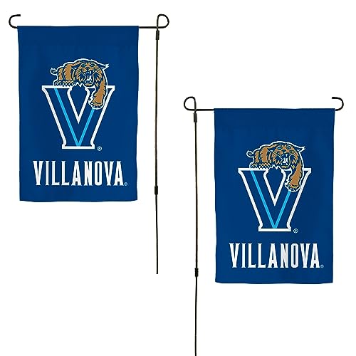 Desert Cactus Villanova University VU Garden Flag – 19 x 12 inch Villanova Wildcats Banner, For Outdoor Display and Events (Design D)