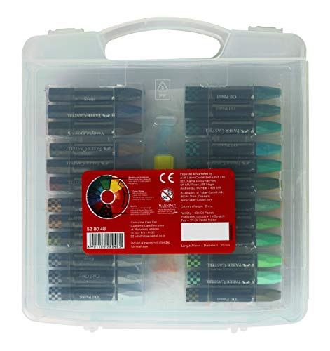 Image of A.W.Faber-Castell Premium Hexagonal Oil Pastels Set (Pack of 48)