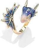 ? ?Exquisites Design?: Der Drache ist ein chinesisches Symbol für Macht und Majestät und wird mit diesem bezaubernden Ring zum Zeichen des guten Geschmacks.