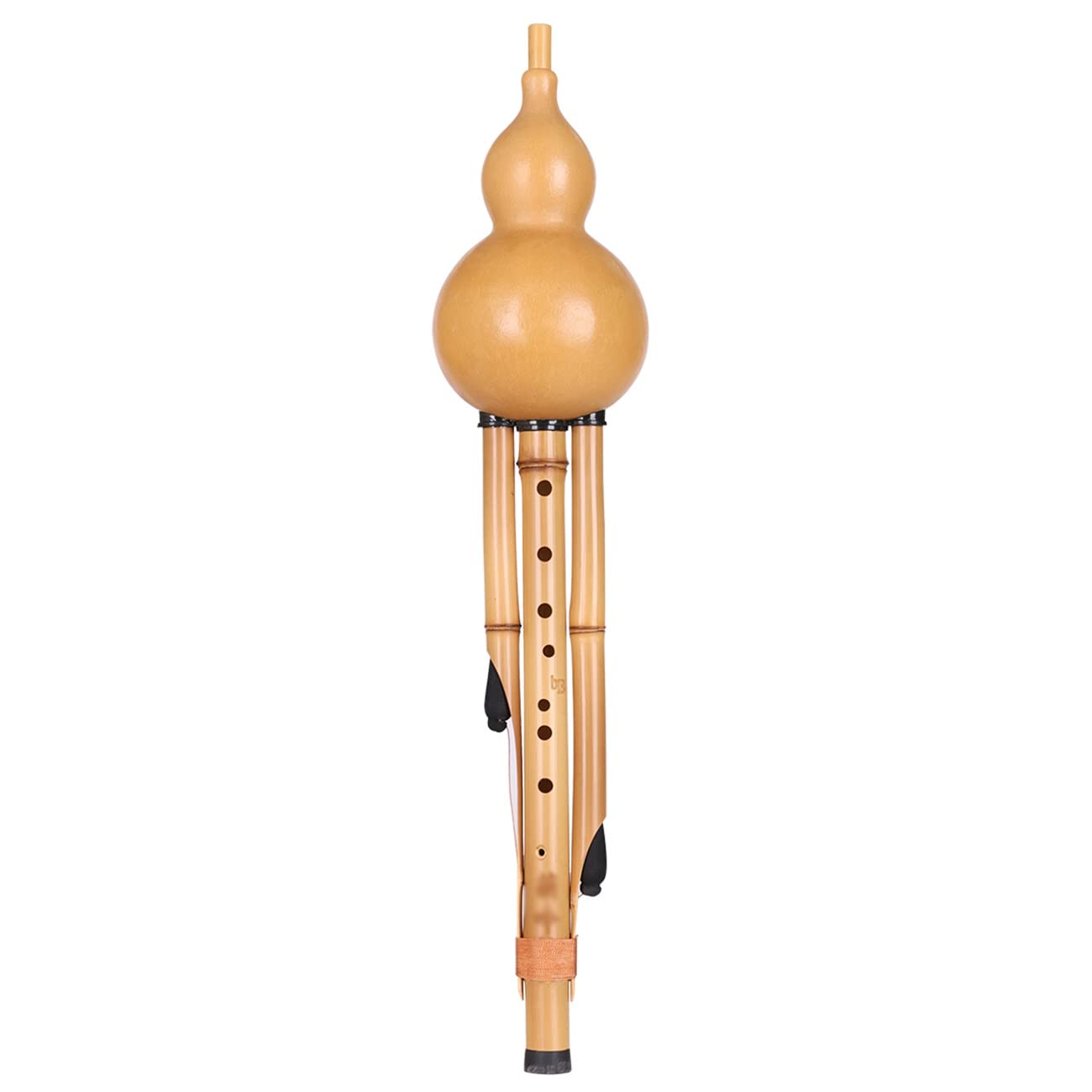Flauta De Calabaza De Rango Amplio De 9 Agujeros Flauta De Calabaza De Bambú Hecha A Mano Tocar El Instrumento Flautín para Principiantes Do Bemol Si Bemol Cucurbitáceas (Color : Wood, S : B-Flat)
