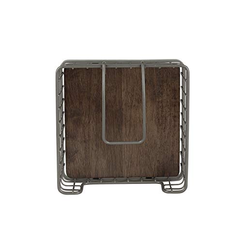 Porte-serviettes vertical Spectrum A10076 gris industriel taille unique - 6