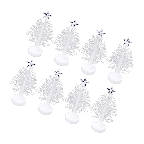 OSALADI 8pcs Christmas Led Night Light Optical Fiber Decor for Home Shop Party Christmas Decoration for Room Bedroom Random Style