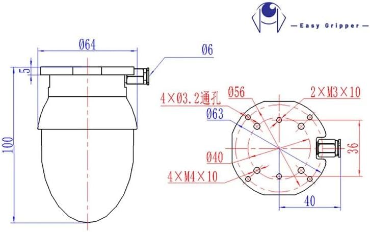 Multifunctional Flexible Robot Claw Robotic Gripper Set Hand Manipulator Claw with Controller and Power Adapter Load 300G