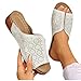 Women's Arch Support Sandals Orthotic Comfortable Walking Sandals Summer Fashion Non-Slip Beach Shoes Wedge Sandals