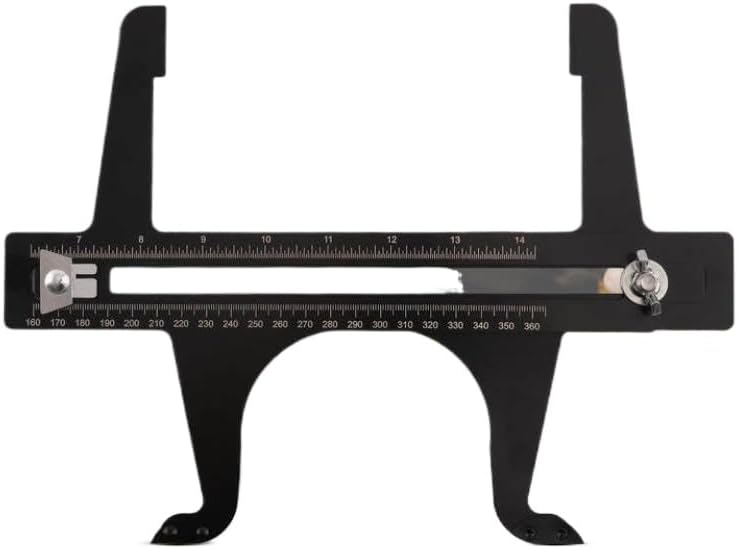 Brake Drum Gauge With Knurled Knob Tool 6-1/2 Inch To 14-1/4 Inch Brake Resetting Gauge