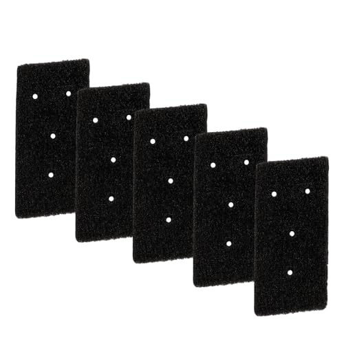 5Pcs 481010716911Dryer Filters 5-Hole Design (Dimensions: 230 x 115 x 14MM) for Bauknecht Privileg Whirlpool HX 481010716911 Heat Pump Dryers, Condensing Dryer Sponge Filter Pad
