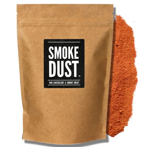 Smoke Dust – Condimento para todos los usos, barbacoa y marinado seco – de “Nifty Kitchen” – Paquete grande (225 gr)