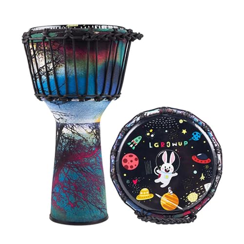 BMOZRM(ȂU) Wx 8`10C` AtJh vdl Djembe Drum y nhh l SҌ y |pI(Large 8inch B-rope)