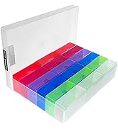 WestonBoxes CraftPack, Small Storage Box Multi-Pack for Beads, Jewellery, Sewing, Hobby, Crafts &...