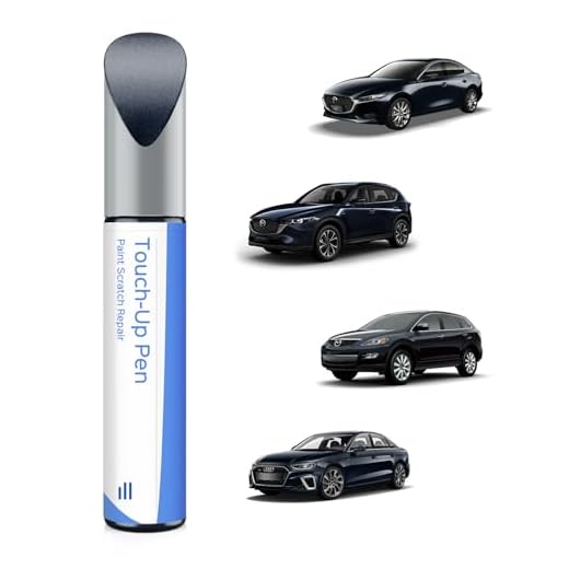 PARTS4EV 42M Deep Crystal Blue Pearl Touch Up Paint Compatible with Mazda Exact Match Chips and Nicks Touch Up