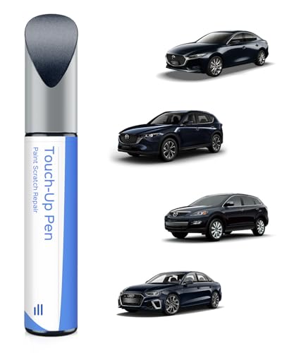 PARTS4EV 42M Deep Crystal Blue Pearl Touch Up Paint Compatible with Mazda Exact Match Chips and Nicks Touch Up