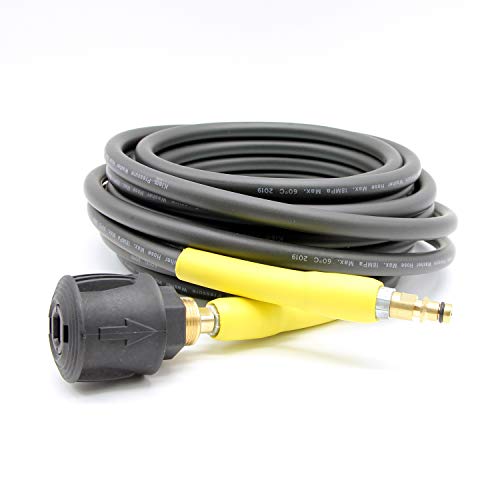 Kiam Power Products 10m High Pressure Hose Extension Click Click Type for Karcher K Series Pressure Washers (K1, K2, K3, K4, K5, K6, K7)