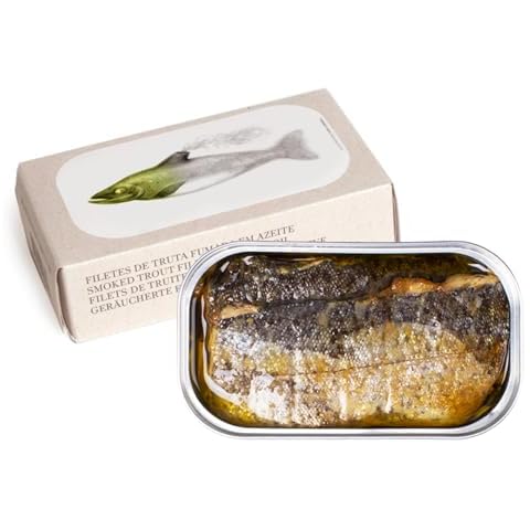 Jose Gourmet Smoked Trout Fillets in Olive Oil, 90g Cover
