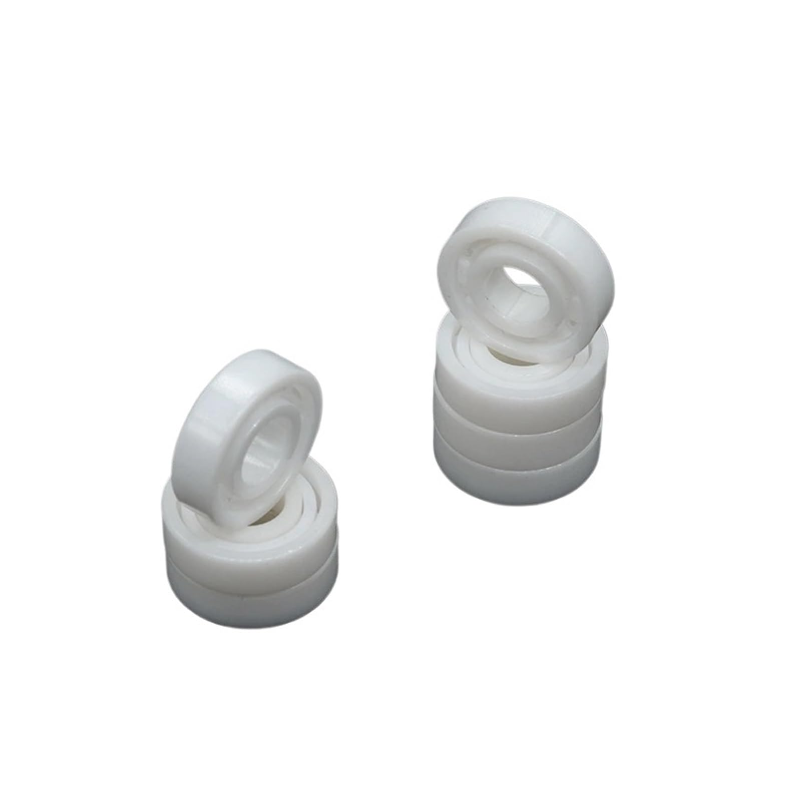 10 Pcs 697CE 7x17x5mm ABEC-9 Full Ceramic Zirconia Ball Bearings, ZrO2 Material