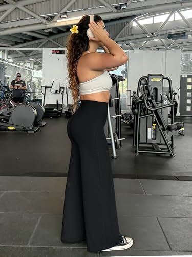 Image of YEOREO Ease Workout Leggings Womens No Front Seam Straight Leggings 29 inch / 31.5 inch / 33 inch / 35 inch High Waist Buttery Eddiy Yoga Pants