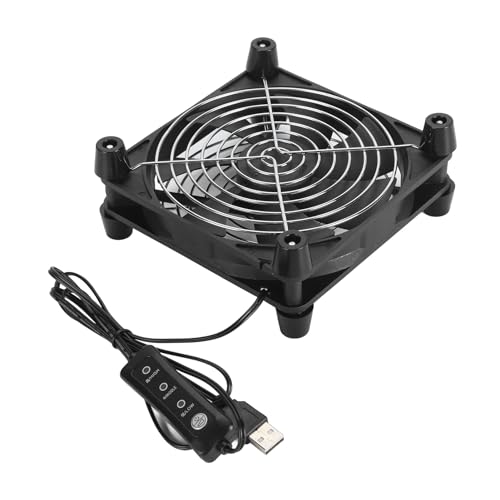Ventilador de PC de 140 mm USB para evitar sobrecalentamiento en torres de ordenador
