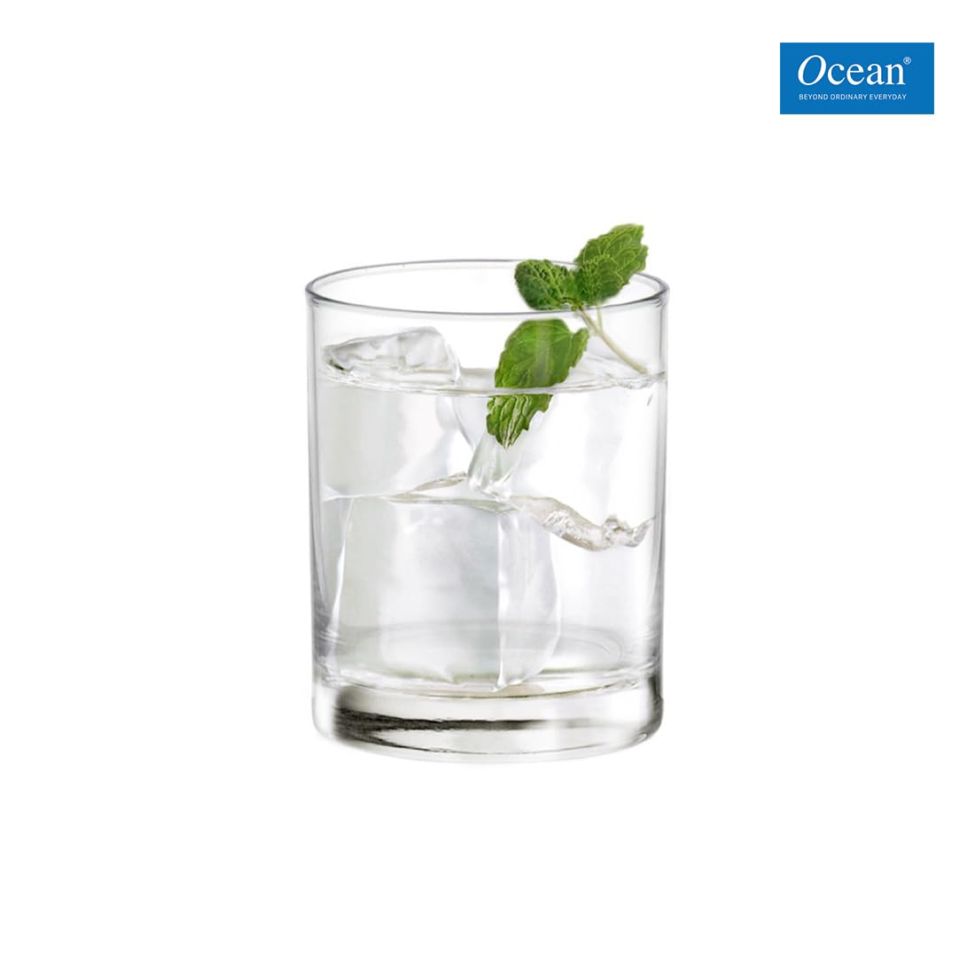 Ocean Rock Glass Set, 285ml, Set of 6, Clear - Image 4 thumbnail